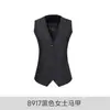 Gerente de Ventas Ropa de Trabajo Mismo Estilo Traje Cruzado Tienda 4S Traje Profesional Hombres Funcionario Entrevista Ropa Formal Mujeres