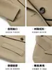 100% lana, directamente de fábrica: abrigo de lana de doble cara para hombre, estilo largo, corte relajado, prenda exterior de lana de alta gama para otoño e invierno