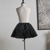 Saia de suporte Lolita28CM, curta, sem barbatanas, em fio macio, para uso diário, estilo Carmen, macia, para cosplay.