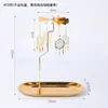 Porta-Velas Giratório, Vela Perfumada, Lanterna Giratória Romântica, Moinho de Vento Estilo Europeu Ornamento Criativo, Presente de Aniversário e Casamento