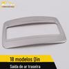 Adequado para 18 Qin saída de ar traseira lantejoulas Qin ar condicionado ar condicionado saída de ar decorativo quadro acessórios de remendo de aço inoxidável