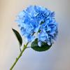 Fábrica de Tianjin, venta al por mayor, hortensia individual, flor artificial, boda coreana, ramo de hortensias blancas y verdes, flor de techo para hotel de boda