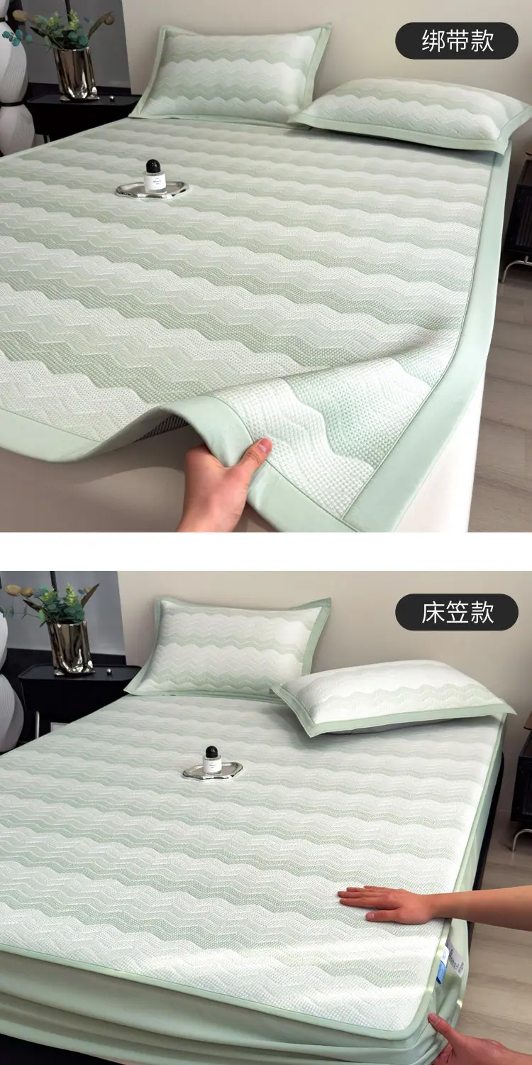 复制_夏季色织提花空调凉席凉感豆豆软席床笠款可.jpg