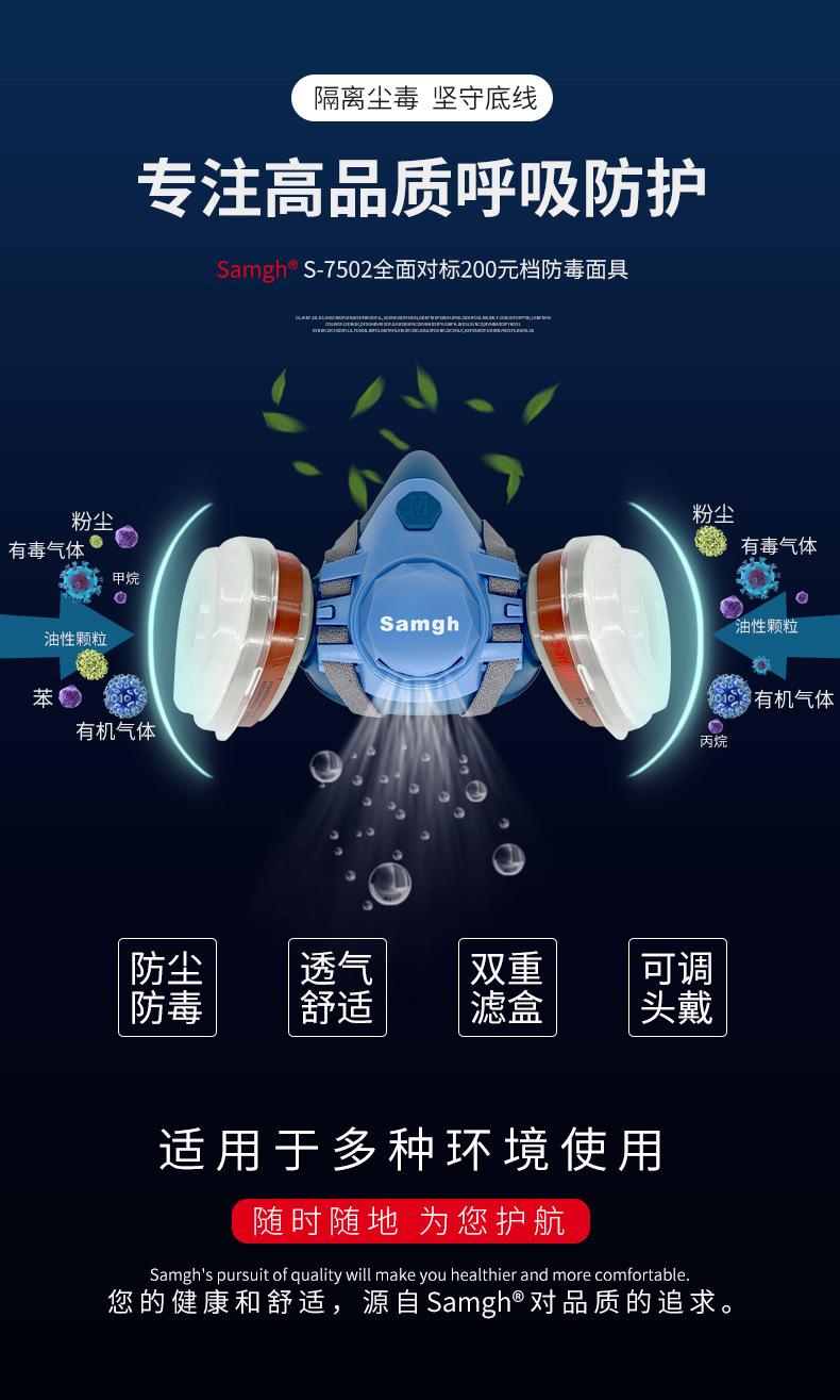 7502防尘面具套装