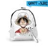 Mochila Escolar Transfronteriza 3D Amazon Mochila Pirata Casual Mochila Bolsa para Hombres y Mujeres Llavero Mochila Escolar