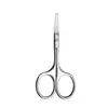 Tijeras Afiladas Redondas de Acero Inoxidable, Seguras para Cortar Cabello, Tijeras de Alta Gama para Belleza y Depilación de Cejas, Tijeras Redondas para Cortar Pelo de Nariz, Venta al por Mayor