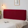 Funda de Mesita de Noche Todo Incluido de Terciopelo de Maíz Bolsa Suave a Prueba de Polvo Universal Simple Funda de Mesita de Noche Funda Protectora para Respaldo de Cama Escandinavo