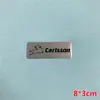 Adecuado para Pegatinas de Coche Mercedes-Benz Clase C Clase E Glc Gla Glb Pegatinas Decorativas de Metal Logo de Coche Amg Placa de Nombre Brabus Logo de Aluminio