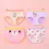 Roupa Íntima Infantil Categoria Feminina Algodão Puro Tamanho Pequeno e Médio Roupa Íntima Infantil Roupa Íntima de Menina Cueca de Algodão Puro Desenho Animado Roupa Íntima Infantil Lote