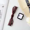 Para Apple Applewatch Watch S9/8/76/5 Cadena de Metal Cuerda de Paraguas Tejida Correa iwatch se