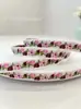 Fita Jacquard Bordada Fresca Pequena 1cm Feita à Mão DIY para Embalagem de Caixa de Presente Acessórios para Roupas de Performance Dinastia Han Atacado