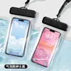 Capa de Celular Impermeável Selada de Quatro Camadas com Capacidade de Tela Sensível ao Toque para Natação, Mergulho, Rafting, Brincadeiras na Água e Fotografia, Capa de Celular Transparente para Atacado