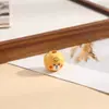 Birus Contas de Madeira Novo Estilo Transfronteiriças com Padrões Impressos, Contas de Animais de Desenho Animado Fofos, Acessórios para Joias DIY, Materiais para Miçangas