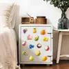 20 Piezas de Imanes de Refrigerador Magnéticos Suaves Originales de Frutas 3D Frutas Comida Ilustración Educación Temprana para Niños Pegatinas Magnéticas Impermeables Transfronterizas