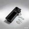 Manija de Archivador Metálico, Archivador con Manija de Cerradura, Manija de Plástico para Gabinete de Documentos, Cerradura para Muebles de Oficina
