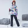South Expedition e North Battle Feminino Snowboard Double-board Ski Suit À Prova de Vento À Prova D'Água Quente Respirável Ski Suit Escalada Roupas