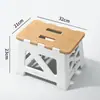 Taburete Plegable, Banco Portátil, Simple y Engrosado, Taburete de Exterior Ultraligero, Herramienta Mágica que Ahorra Espacio