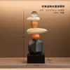 Pintura de Areia Movediça Panda Arte 3D Simples Decoração Presente Criativo Aniversário Alívio de Estresse Ampulheta Sala de Estar Decoração de Casa
