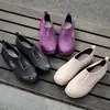 Botas de Lluvia de Moda para Mujer Adulta Ropa Exterior Estilo Coreano Antideslizantes Impermeables Botas de Lluvia Caña Corta Punta Baja Primavera y Otoño Boca Baja Zapatos de Goma para Trabajar