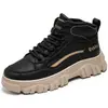 Botas Martin Gruesas Resistentes al Desgaste Antideslizantes de Caña Alta para Hombre Nuevo Estilo Otoño/Invierno Tendencia Exterior Casual Deportivas Ropa de Trabajo Botas para Hombre