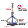 Fabricante Chengli Caminhão Aspersor Rolamento Pistola de Água Canhão de Água de Alta Pressão Bico Pistola Pulverizadora Veículo Rotativo de Arborização Acessórios Zhonglian