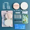 Puff Desechable para Novia Set de Herramientas de Maquillaje Esponja Toalla Facial Puff para Estudio Fotográfico Bolsa de Maquillaje Suministros de Belleza