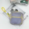 Bolsa de malla para tofu, puede contener lápiz labial, brochas de maquillaje y cosméticos. Alto valor estético, bolsa de almacenamiento de maquillaje portátil