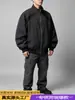 2026 Nueva Chaqueta Bomber Retro con Cuello Alto para Hombre Chaqueta de Alta Gama Uniforme de Béisbol Recto Americano Hombro Recto Tendencia