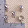 Conector Três Vias de Liga de Prata Vintage Transfronteiriço Acessórios para Joias Pulseira Colar Feito à Mão DIY Atacado