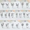 Moda Anillo de Nariz en Forma de U de Mariposa Pinza para la Nariz Sin Perforación Personalizado Joyería de Moda Joyería para Perforación de Lujo Ligero de Gama Alta Temperamento