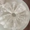 Scrunchie Feminino Grande Estilo Novo 2026 com Bordado, Acabamento em Renda, Tela e um Toque Luxuoso de Alta Qualidade Acessório de Cabelo