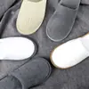 Pantuflas Desechables Terciopelo Coral Otoño e Invierno Hoteles y Bed & Breakfast de Lujo Especiales Engrosadas Antideslizantes Hospitalidad en Casa Viajes