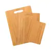 Tábua de corte de bambu, tábua de cortar quadrada de bambu, tábua de corte de frutas para viagem, tábua de corte portátil para acampamento