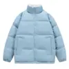Nueva chaqueta de algodón con capucha para hombre, invierno 2025, moderna y engrosada para abrigar, abrigo de algodón relleno de plumón para hombre, ropa de abrigo de invierno
