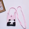 2024 Bolsa de Mão Mini de Tricô Guofeng Panda Bolsa de Celular Fashion Guofeng Bolsa de Ombro Bolsa Casual Versátil