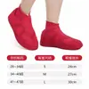 Cubrezapatos al por mayor transfronterizos, cubrezapatos de látex impermeables, engrosados, a prueba de lluvia, resistentes al desgaste, cubrepies antideslizantes para exteriores, cubrezapatos en stock para venta directa