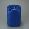 Balde Empilhável Azul Espessado de 25L, Balde Quadrado Químico de 25kg, Balde Químico Plástico Resistente a Ácido e Alcalino de Boca Pequena, Garrafão Plástico de 25L