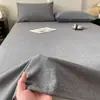Lençol de Cama de Tecido Grosso Acolchoado de Algodão Desenho Animado Peça Única para Todas as Estações, Conjunto de Três Peças de Fronha e Capa de Edredom 100% Algodão para Dormitório Estudantil