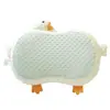Almohada de Ganso de Dibujos Animados Esterilla Refrigerante para Panza de Gato Almohada Dormitorio Dormir Individual Espuma de Memoria Protección del Cuello Almohada de Verano para Niños