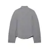 Conjunto de otoño para mujer estilo europeo y americano 2026 con mangas abullonadas, conjunto de chaqueta y pantalón 26556
