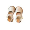Zapatos de piel para niña, zapatos de princesa, zapatos elegantes de cintura de cerdo, mocasines de primavera y otoño, zapatos infantiles 2026, zapatos de baile de actuación, negros
