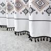 Amazon Nuevo Colgante Bohemia Hotel Impermeable Engrosado Baño Cortina de Ducha Simple Baño Jacquard