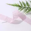 Huiya Suge La Cinta a Cuadros Ropa Accesorios para el Cabello Accesorios de Lazo Flores Hechas a Mano Cinta para Envoltura de Regalos de Pasteles