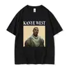 Camiseta Divertida de Meme de Kanye West, Camiseta Retro Hip-Hop Rap para Hombre, Camiseta de Manga Corta para Hombre