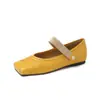 Nuevo Modelo Primavera y Otoño 2026 Comercio Transfronterizo Nicho Lujo Ligero Zapatos de Mujer de Caña Baja Verano Estilo Ballet Delgado Estilo Coreano