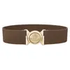 Cinturón Elástico de Alta Calidad con Hebilla Transfronterizo para Mujer, Cinturilla Elástica de Talla Grande, Cinturilla para Falda, Multicolor, En Stock