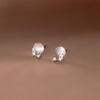 Estilo K de Pendientes de Estrella Pequeños Mini Simples y a la Moda de Piedra Ojo de Gato Pequeños Lujo Accesible Nicho Popular Pendientes Pendientes del Mismo Estilo