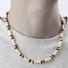 Colar Étnico Boêmio Transfronteiriço Corrente para Clavícula com Contas Gargantilha Irregular Retrô Moda Europeia e Americana