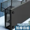 Porta-Canetas de Metal Caixa de Armazenamento de Canetas para Escritório Porta-Canetas Multifuncional de Grande Capacidade com Múltiplos Compartimentos para Papelaria de Mesa