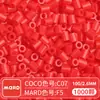 Pacote de Refil de Contas MARD 221 Cores Fusion Beads Saco de 10g 1000 Peças Conjunto Completo Materiais de Contas de Alta Qualidade Atacado